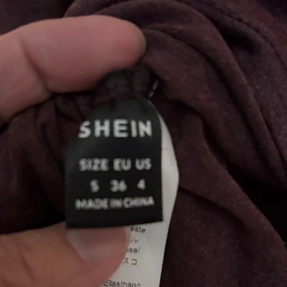 Purple Long Sleeve Top with Cutout Design - Picture 3 of 3